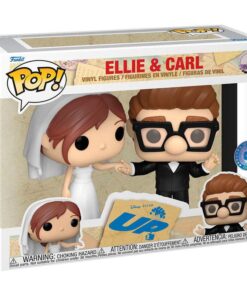 Pop Pack 2 Figures Pop Disney Up Ellie & Carl Esclusiva Funko