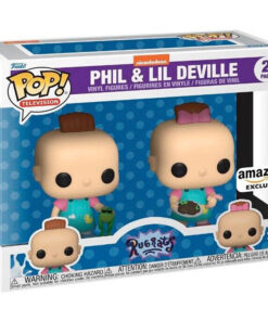 Pop Pack 2 Figures Rugrats Phil & Lil Esclusiva Funko