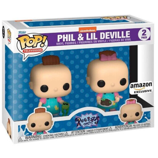 Pop Pack 2 Figures Rugrats Phil & Lil Esclusiva Funko