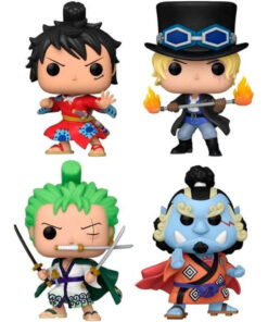 Pop Pack 4 Figures One Piece Esclusiva Funko