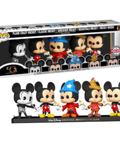 Pop Pack 5 Figures Disney Archives Mickey Esclusiva Funko