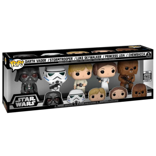 Pop Pack 5 Figures Star Wars Classics Esclusiva Funko