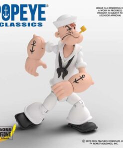 Popeye Wave 2 Popeye White Suit Af Action Figura Boss Fight Studio