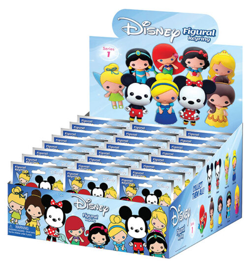 PORTACHIAVI 3D DISNEY SERIE 1 DISPLAY 24PZ DISNEY - GADGET