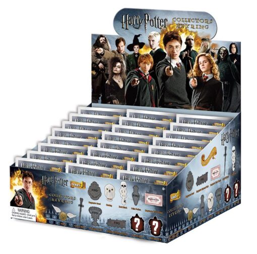 PORTACHIAVI CLIP HARRY POTTER SERIE 1 DISPLAY 24PZ - HARRY POTTER