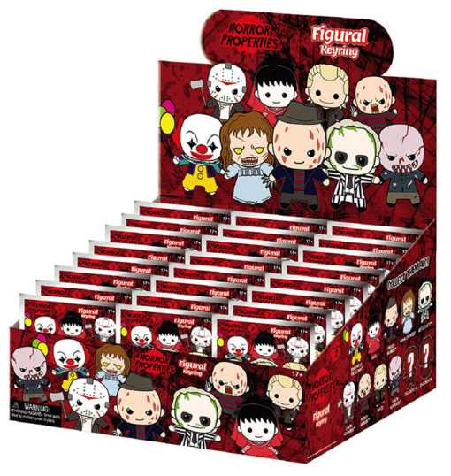 PORTACHIAVI CLIP HORROR MOVIES SERIE 2 DISPLAY 24PZ - HORROR