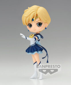 Pretty Guardian Sailor Moon Cosmos The Movie Eternal Sailor Uranus Ver.a Q Posket Figura 14cm Banpresto