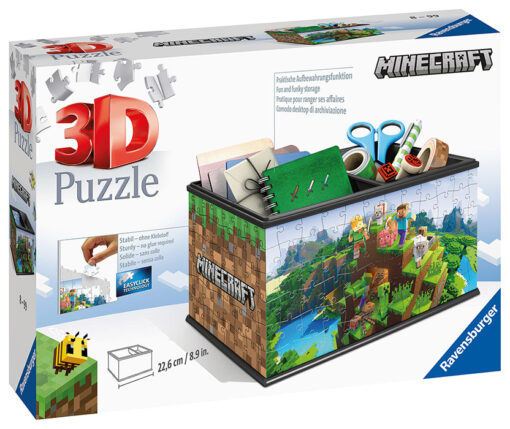 PUZZLE 3D 216PZ STORAGE BOX MINECRAFT - GIOCHI DA TAVOLO/SOCIETA'