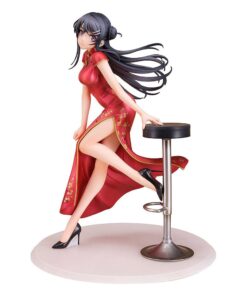 Rascal Does Not Dream Of Bunny Girl Senpai Statua 1/7 Mai Sakurajima Chinese Dress Ver. 22 Cm Wing