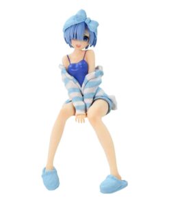 Re:zero Noodle Stopper Pvc Statua Rem Room Wear 14 Cm Furyu