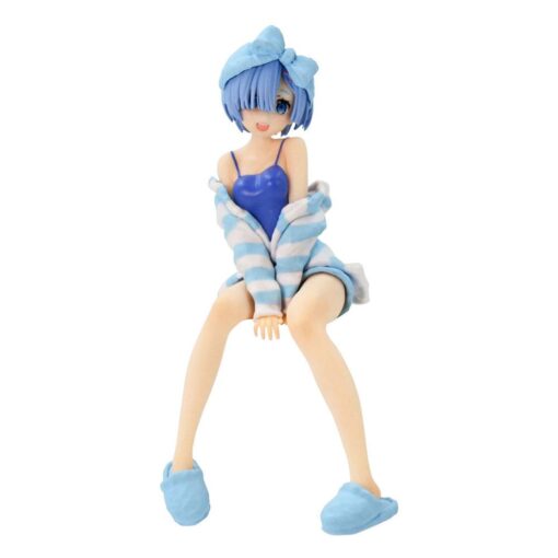 Re:zero Noodle Stopper Pvc Statua Rem Room Wear 14 Cm Furyu