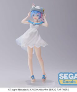 Re:zero -starting Life In Another World- Luminasta Pvc Statua Rem -nyatsu Day- 19 Cm Sega