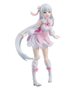 Re: Zero Starting Life In Another World Pvc Statua Pop Up Parade Emilia: Memory Snow Ver. 17 Cm Good Smile Company