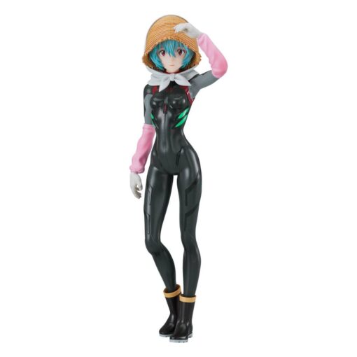 Rebuild Of Evangelion Pop Up Parade Pvc Statua Rei Ayanami Tentative Name Farming Ver. 17 Cm Good Smile Company