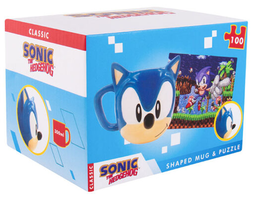 Regalo Set 2 In 1 Sonic Puzzle The Hedgehog - Gadget