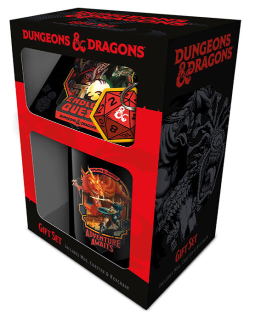 Regalo Set 3 In 1 Dungeons & Dragons Dungeons & Dragons - Gadget