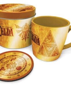 Regalo Tazza Tin Set The Legend Of Zelda Videogames - Gadget