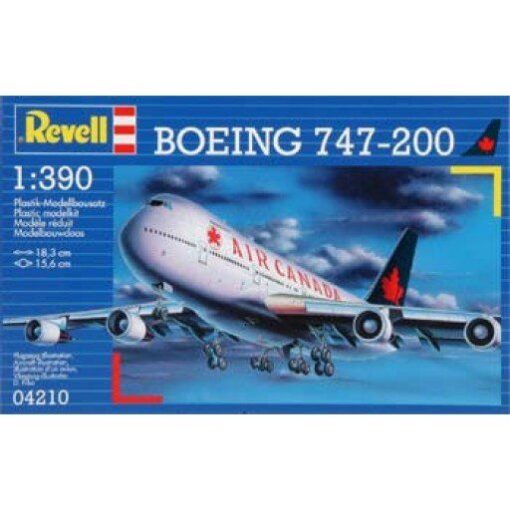 REVELL 04210 BOEING 747-200 1:390 KIT Modellino