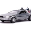 Ritorno Al Futuro Ii Hollywood Rides Diecast Model 1/24 Delorean Macchina Del Tempo Jada Toys