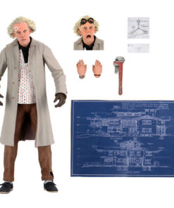 Ritorno Al Futuro Statua Doc Brown Ultimate Figura 18cm  Neca