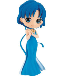 Sailor Moon Eternal The Movie Pretty Guardian Princess Mercury Ver.a Q Posket Figura 14cm Banpresto