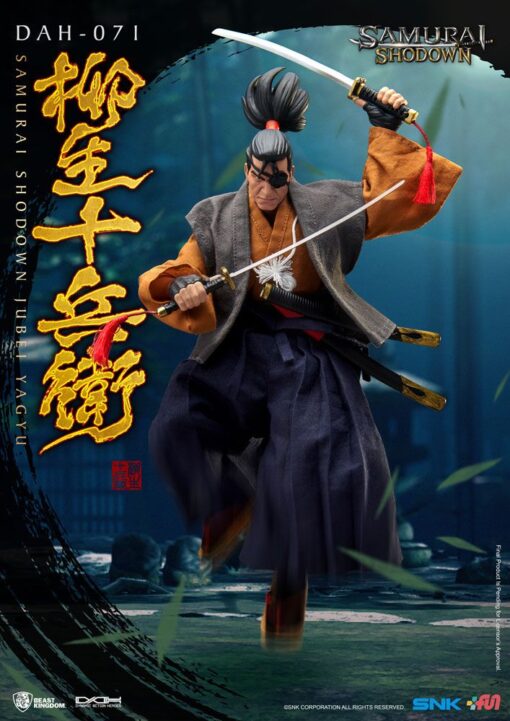 Samurai Shodown Dynamic 8ction Heroes Action Figura 1/9 Jubei Yagyu 21 Cm Beast Kingdom Toys