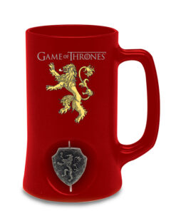 SD TOYS GAME OF T LANNISTER SPIN LOGO RED STEIN BOCCALE