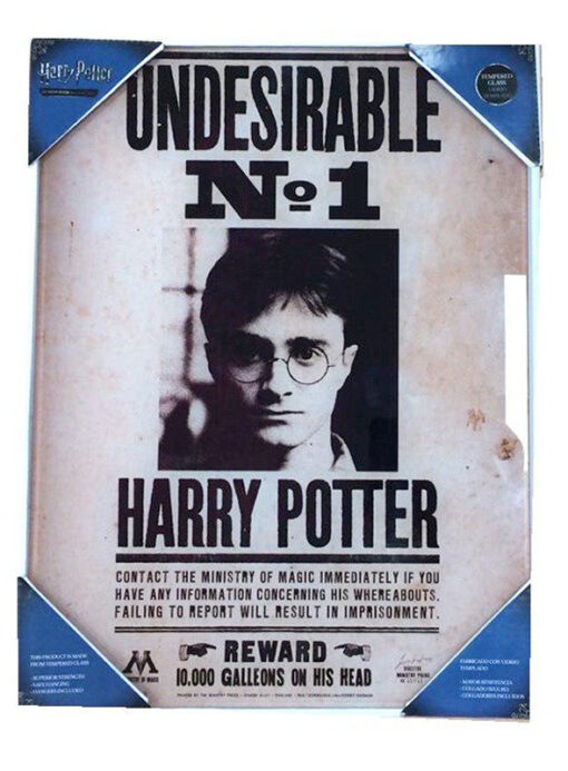 Sd Toys Harry Potter Undesirable N.1 Poster di Vetro Poster