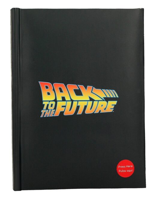 Sd Toys Ritorno Al Futuro Logo Light Up Agenda Taccuino