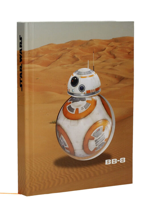 Sd Toys Star Wars Ep7 Bb-8 Desert Notebk W Lght Snd Mov Taccuino