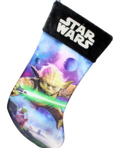 Sd Toys Star Wars Yoda Xmas Sock 45 Cm Decorazioni Natale