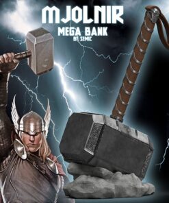 SEMIC MARVEL THOR'S MJOLNIR MEGA BANK SALVADANAIO