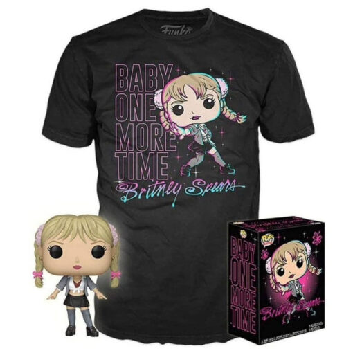 Set Figura Pop & Tee Britney Spears One More Time Esclusiva Funko