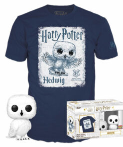 Set Figura Pop & Tee Harry Potter Hedwig Funko