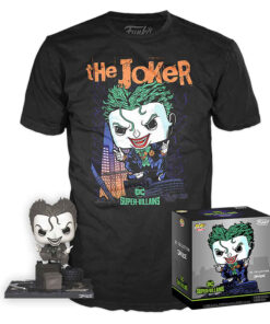 Set Pop Figura & Tee Dc Comics Jim Lee Joker Funko