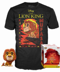 Set Pop Figura & Tee Disney Il Re Leone Mufasa Funko