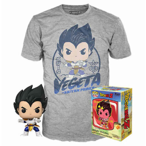 Set Pop Figura & Tee Dragon Ball Z Vegeta Funko