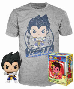 Set Pop Figura & Tee Dragon Ball Z Vegeta Funko