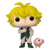 Seven Deadly Sins Pop & Buddy! Animation Vinile Figura Meliodas W/hawk 9 Cm Funko