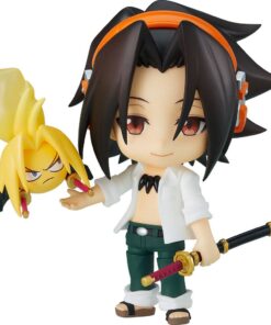 Shaman King Nendoroid Pvc Action Figura Yoh Asakura 10 Cm Good Smile Company