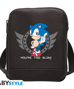 Sonic - Borsa A Tracolla "too Slow" - Vinile Small Size - Hook