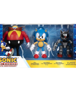 Sonic The Hedgehog 30Th Anniversary pack 3 figures 10cm Jakks Pacific