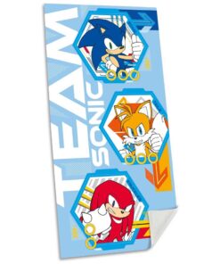 Sonic The Hedgehog Cotone Telo Mare Bambino Licensing