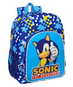 Sonic The Hedgehog Speed Regolabile Zaino 42cm Safta