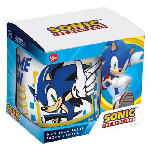 Sonic The Hedgehog Tazza Case Sonic Game On 325 Ml  Storline