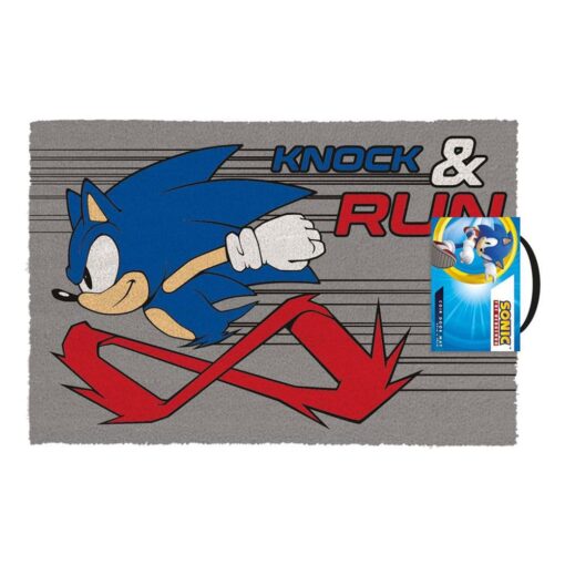 Sonic The Hedgehog Zerbino Knock E Run 40 X 60 Cm Pyramid International