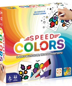 Speed Colors-Il Gioco di Carte da Colorare Gioco da Tavola