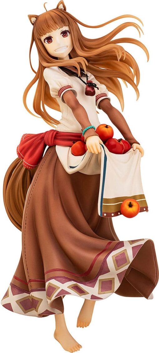 Spice E Wolf Pvc Statua 1/7 Holo: Plentiful Apple Harvest Ver. (re-run) 23 Cm Kadokawa