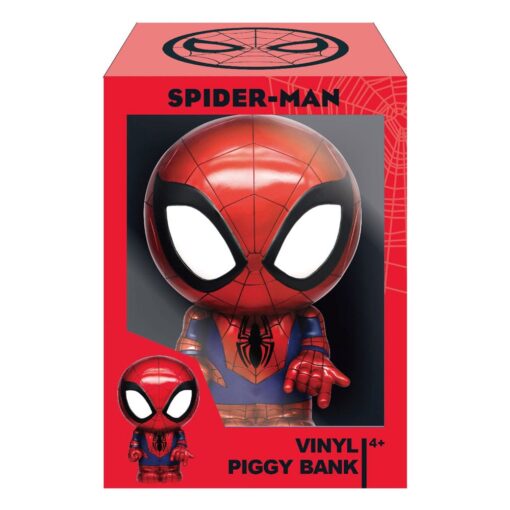 Spider-man Figural Bank Deluxe Box Con Figure Int.