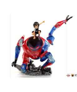 Spider-man: Into The Spider-verse Bds Art Scale Deluxe Statua 1/10 Peni Parker & Sp 25 Cm Iron Studios